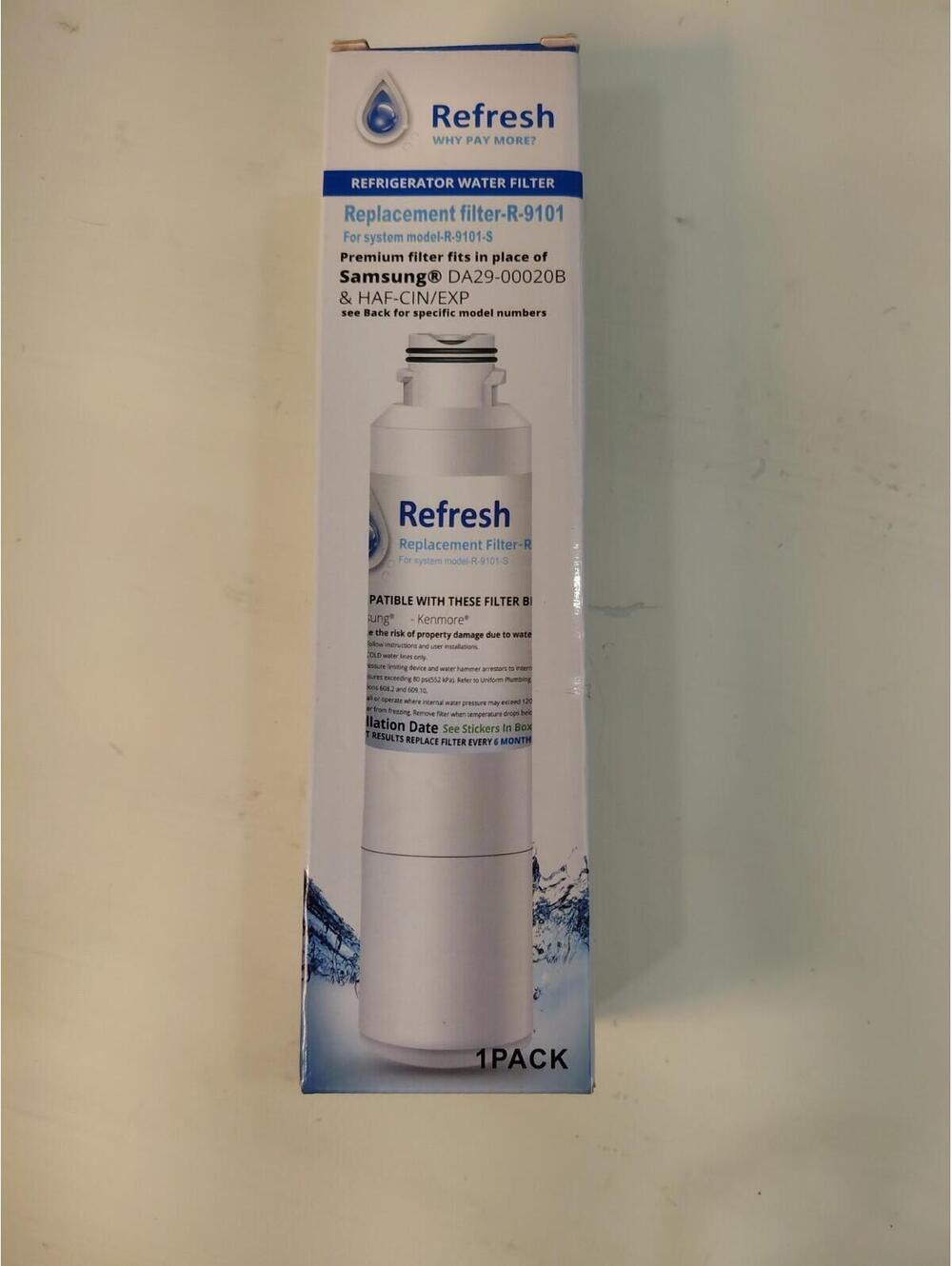 Replacement Refrigerator Water Filter Samsung DA29-00020B